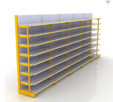 China Multi Case Supermarket Shelf Super Shop Rack Sale Side Container à venda