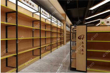 China Supermarket Shelf Single Display Racks Retail Store Display Shelves for sale
