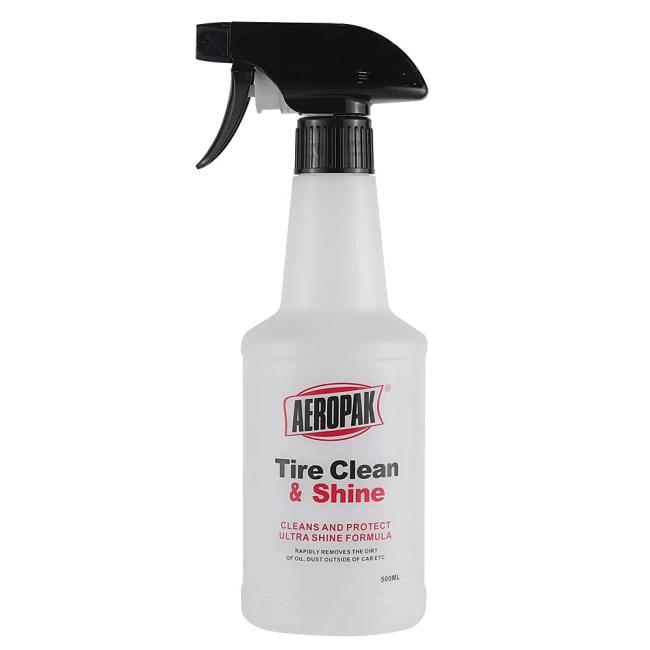 Automotive detailing spray cans arranged for display