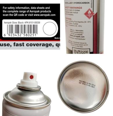 China Varnish Aeropak Clear Lacquer 285g For Metal Anti Corrosion Spray Paint for sale