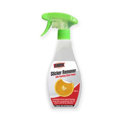 China Non Flammable Sticker Remover Spray 500ml Eliminates Stickers Efficiently for sale