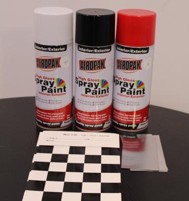 China Aeropak Automotive Aerosol Spray Paint , Fast Dry Acrylic Spray Paint For Wood for sale
