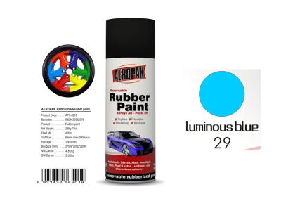China Glossy / Matte Plasti Dip Removable Rubber Spray Paint Peel Off Moisture Resistant for sale
