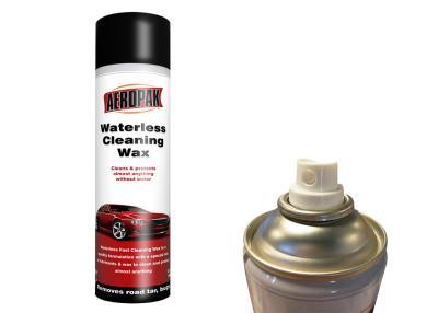 China Spray Type Car Care Products , Waterless Cleaning Wax For Wipe Off Pitch for sale