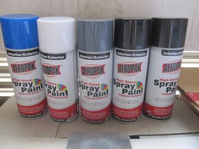 China 400ml Aerosol Spray Paint General High Gloss Purpose Interior / Exterior Applied for sale