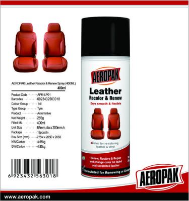 China Automotive Fabric Vinyl Custom Spray Paint 10oz Leather Renew Easy Coloring for sale