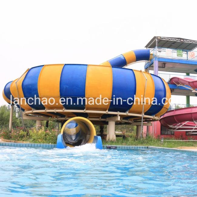 Colorful Large Fiberglass Slide for Water Park