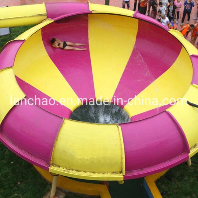 Water Theme Park Space Bowl Slide for Adults