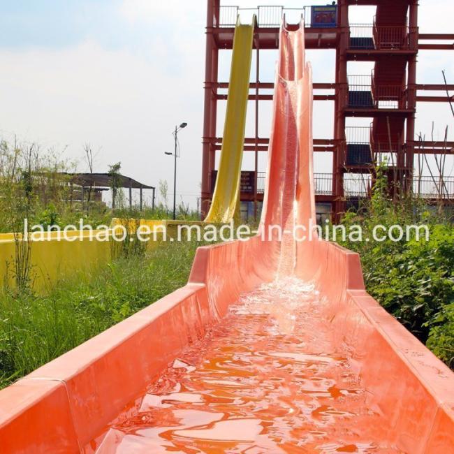 Fiberglass Tube Slide Water Park Playground Slide for Adults