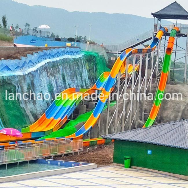 Water Park Rides High-Speed Freefall Slide for Adult
