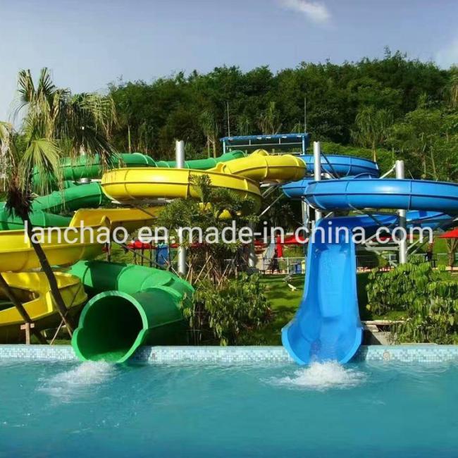 Closed and Open Water Slide for Amusment Park