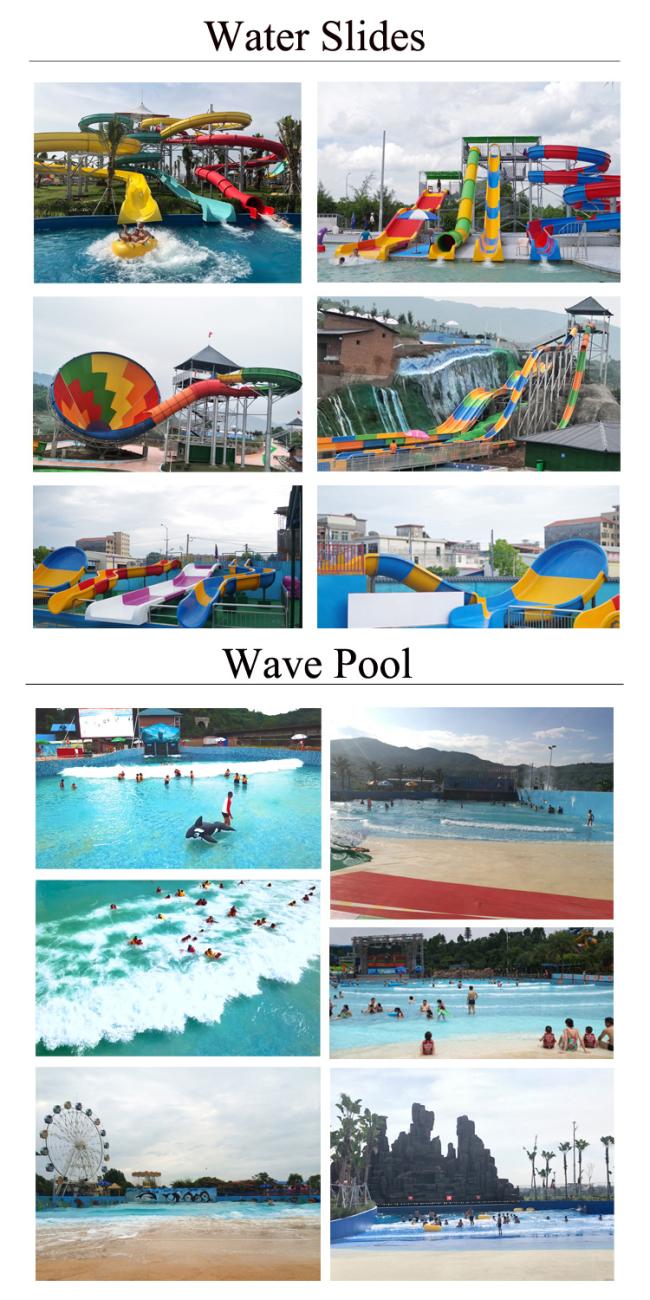 Indoor Outdoor Playground Amusement Fiberglass Water Slide