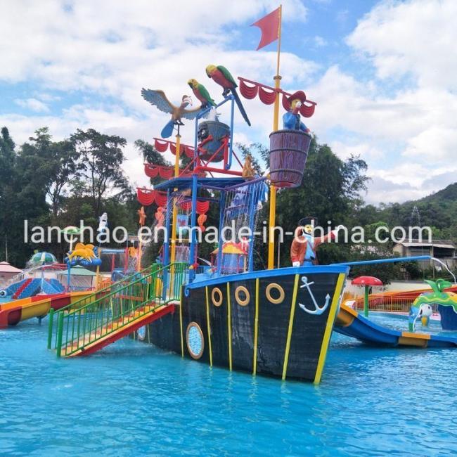 Pirate Ship Water Amusement Park Playground Equipment
