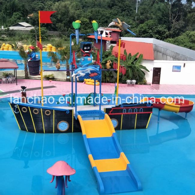 Pirate Ship Water Amusement Park Playground Equipment