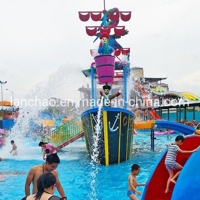 Manufacture Fiberglass Water Park Equipment Children Water Playground