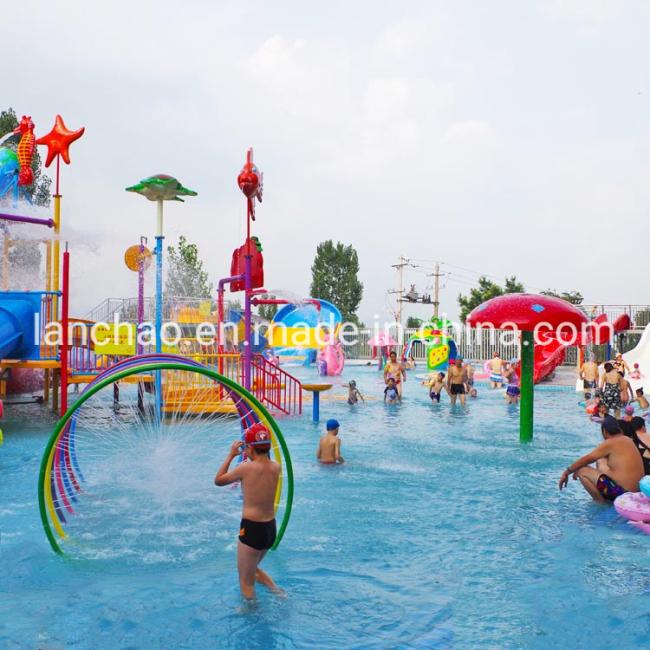 Kids Water Park Rides Fiberglass Water Games Equipment