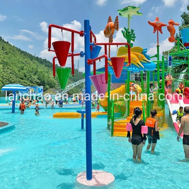 Fiberglass Colored Amusement Water Park Spray Toys
