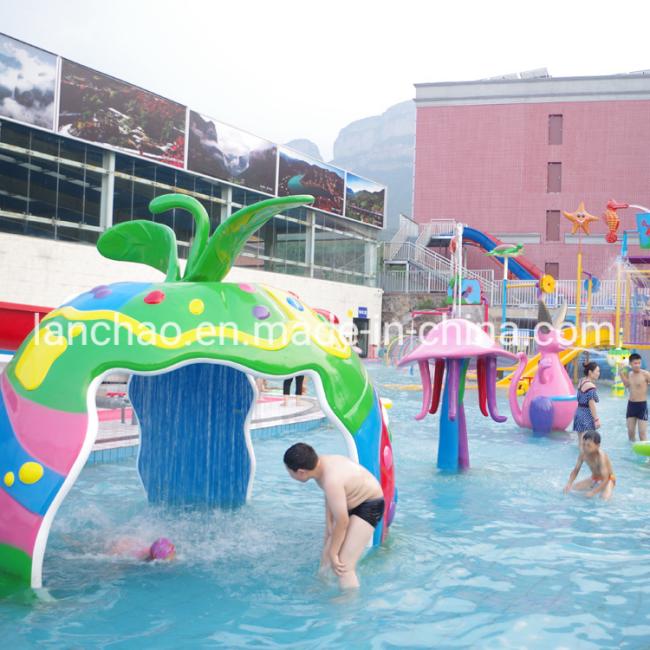 Fiberglass Splash Pad Equipment for Water Park