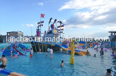 China Fiberglass Kids Water Amusement Park Equipment Playground With Slides for sale