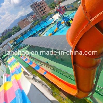 China Water Park Equipment Crazy Surfer Water Slide High Speed Thrilling for sale