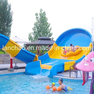 China                  Fiberglass Swimming Pool Slide Kids & Adult Water Park Equipment              for sale