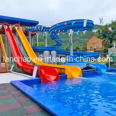 China Customized Water Park Slide Equipment  Holiday World Water Slides for sale