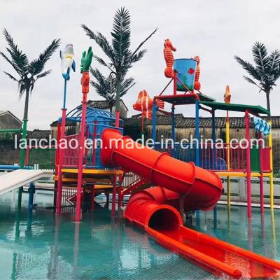 China Kids Park Outdoor Water Splash Playground Splash Pad Playground for sale
