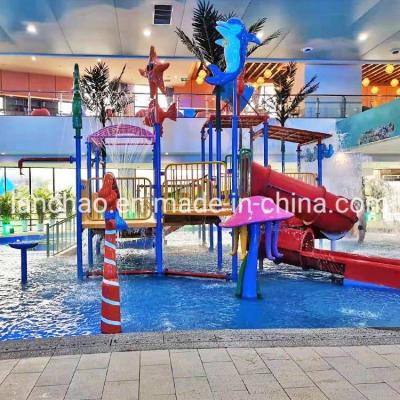 China Customized Mini Water House  Amusement Park With Water Playground for sale