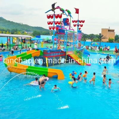 China Fiberglass Water Park Pirate Ship Play Equipment Pirate For Water Park for sale