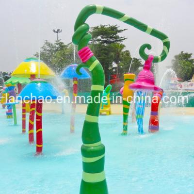 China                  Flower Spray Aqua Park Fiberglass Water Amusement Equipment              for sale