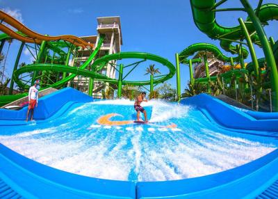 China Fiberglass Simulated Surfing Machine Wave Maker For Pool Amusement for sale