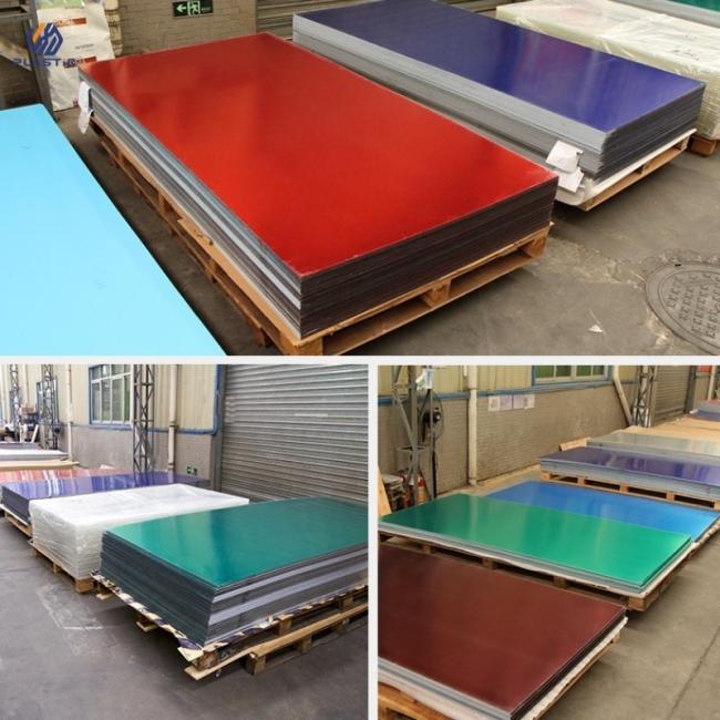 Color Acrylic Sheet in various commercial applications