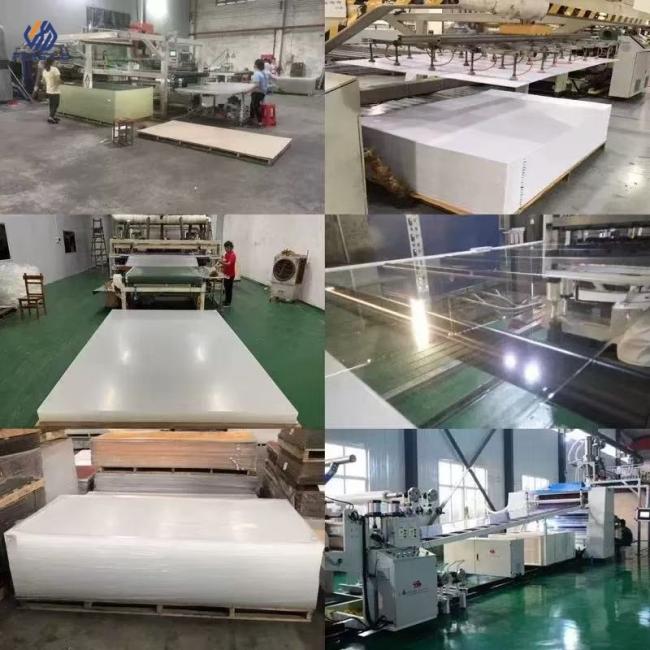 Packaging process for acrylic sheets