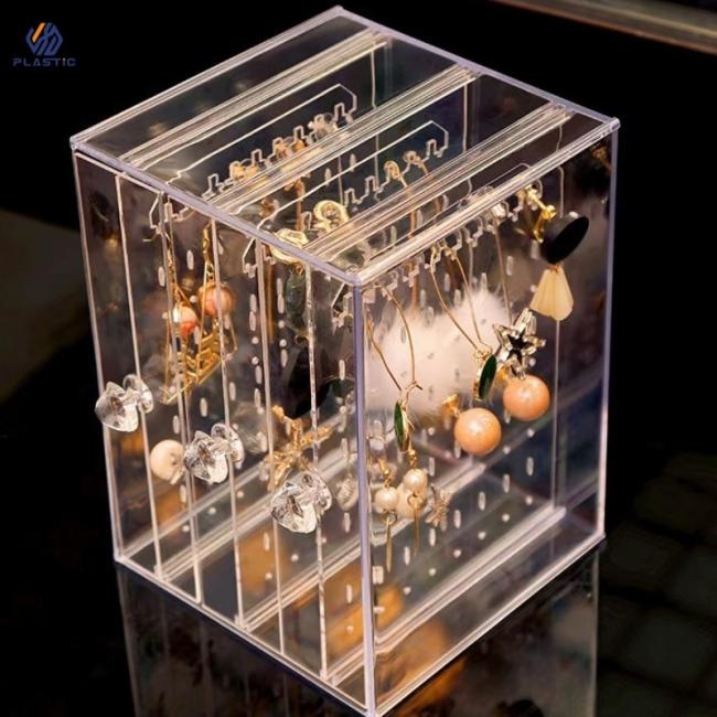Various custom acrylic organizer options and configurations