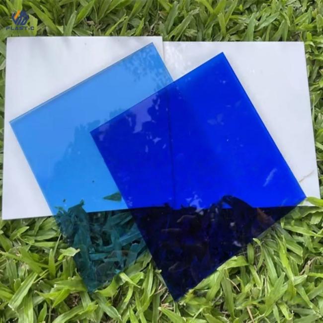 Finished acrylic sheet products