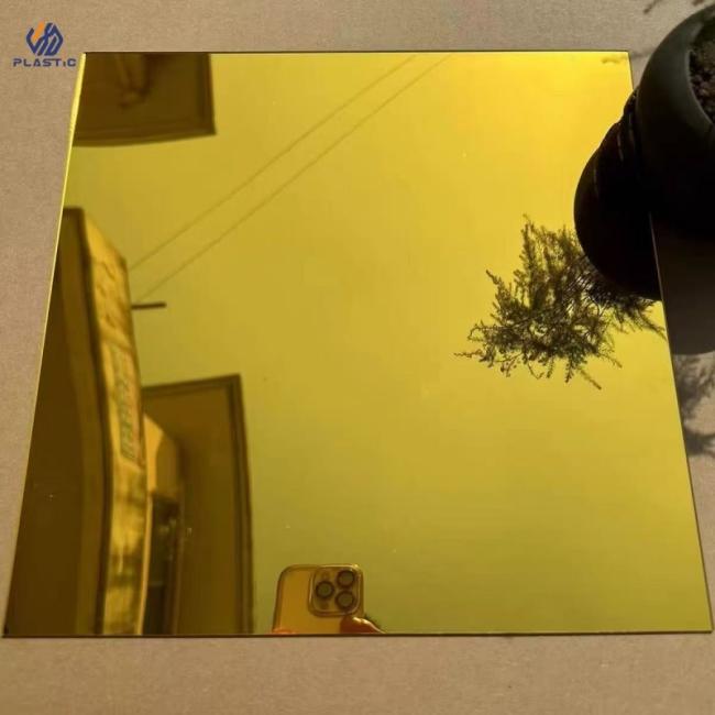 Professional application of mirror acrylic sheets