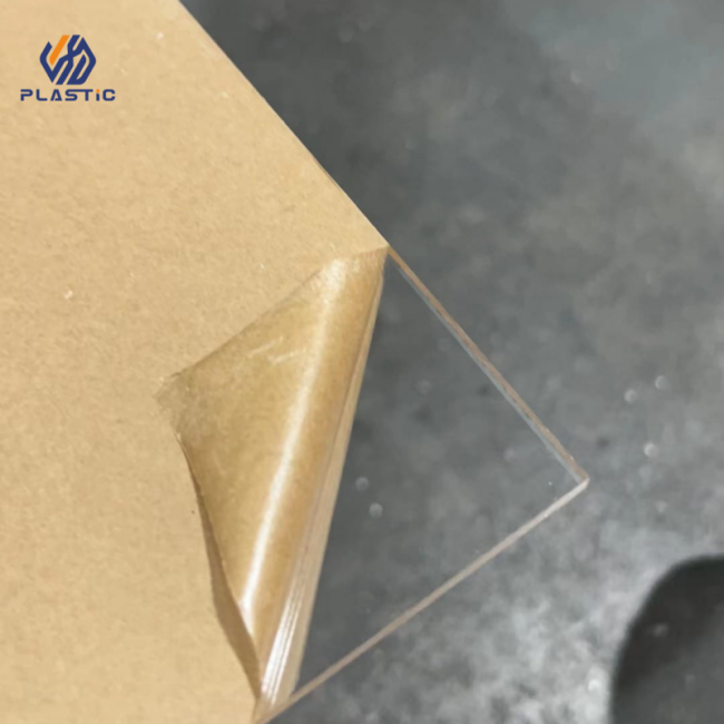 Quality inspection of acrylic sheets