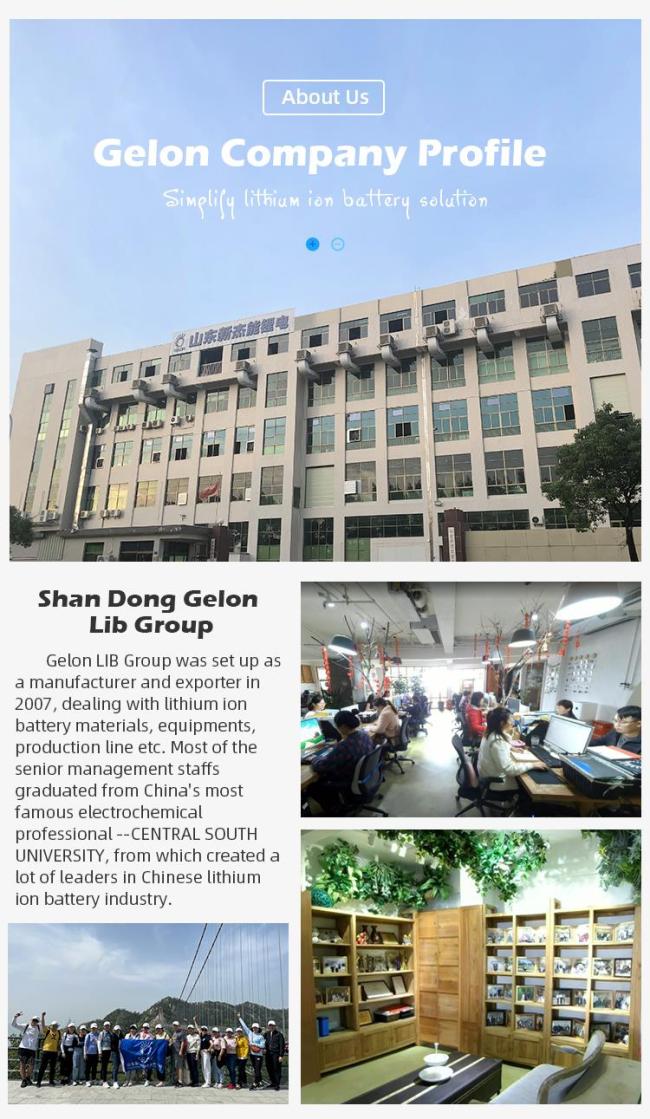 Gelon LIB Group manufacturing equipment