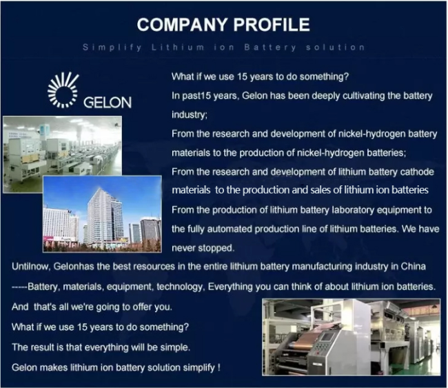 Gelon LIB Group production chart