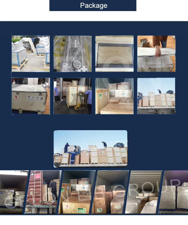 Shipping specifications diagram