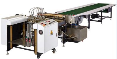 China Automatic Commercial Box Paper Gluing Machine Small Box Pressing Machine for sale