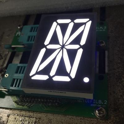 China Pure White 16 Segment LED Display For Digital Indicators Multimedia Products for sale
