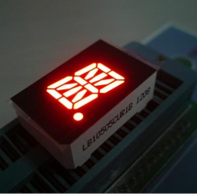 China 1 Single Digit Segment Alphanumeric Numeric LED Display OEM / ODM Green for sale