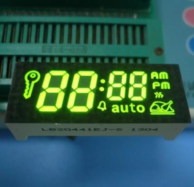 China Green 7 Segment Led Display Common Cathode for Timer Control Customized for sale