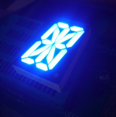 China Long Lifetime 1.2 Inch 16 Segment Led Display Ultra Blue Lift Position Indicator for sale