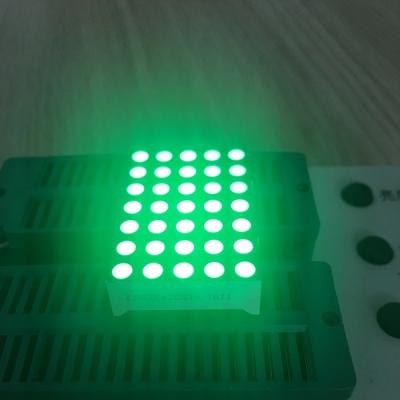 China Row Cathode Column Anode 5 x 7 LED Dot Matrix Display 3mm For Mesage Boards for sale