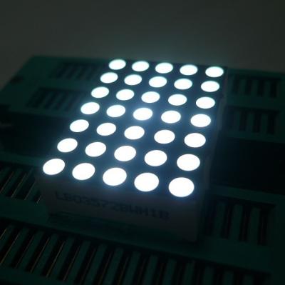 China Ânodo da fileira da exposição de diodo emissor de luz da matriz de ponto do brilho alto 5x7 para o indicador de posição do elevador à venda