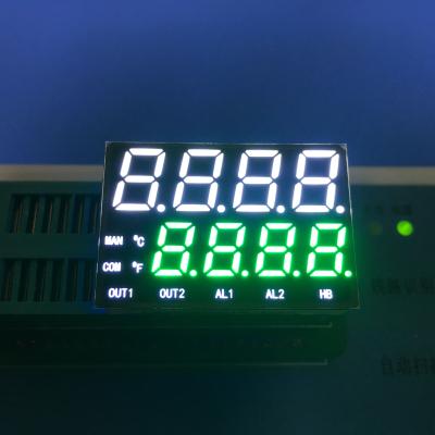 China Emitting Ultra White 8 Digits 7 Segment LED Display For Temperature Indicator for sale