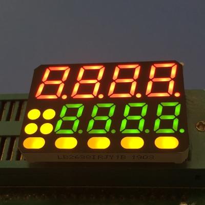 China Temperature Indicator 8 Digits 7 Segment LED Display Multicolour Custom Design for sale