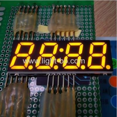 China Electronic 6 Digit 7 Segment Display Alphanumeric LED Display Amber 0.36 Inch for sale